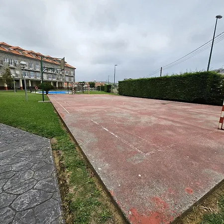 C12a01 Coqueto Con Piscina Y Garaje Apartment Suances